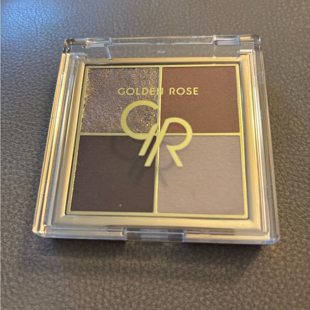 NWOT GOLDEN ROSE EYESHADOW QUAD